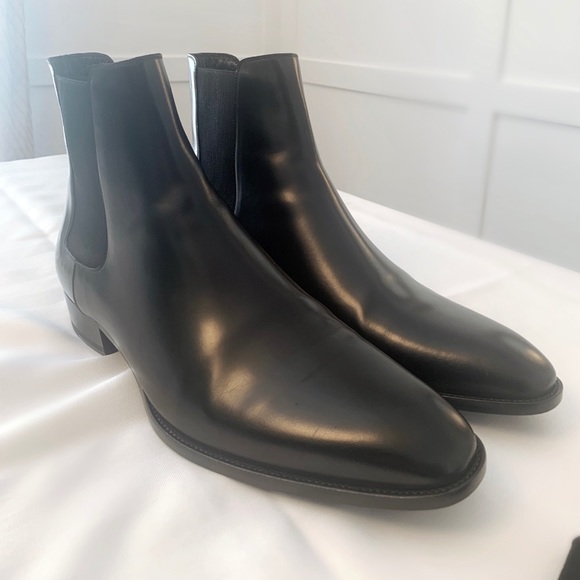 New SAINT LAURENT Men’s Boxer Boot - Picture 3 of 5